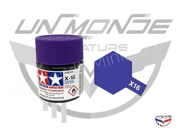 Acrylique X-16 Violet