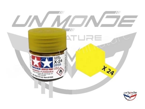 Acrylique X-24 Jaune Translucide