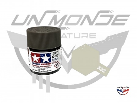 Acrylique X-32 Argent Titanium