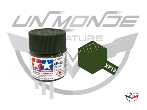 Acrylique XF-13 Vert Arme Japonaise