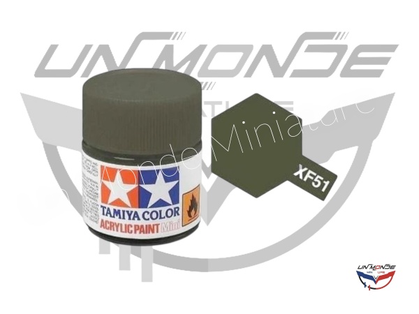 Acrylique XF-51 Vert Kaki