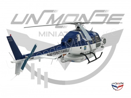 Aerospatiale AS 350 Ecureuil 2 BMPM Bleu & Blanc