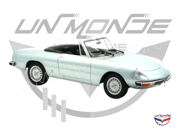 Alfa Romeo 2000 Spider 1973 Gris Clair Metallis