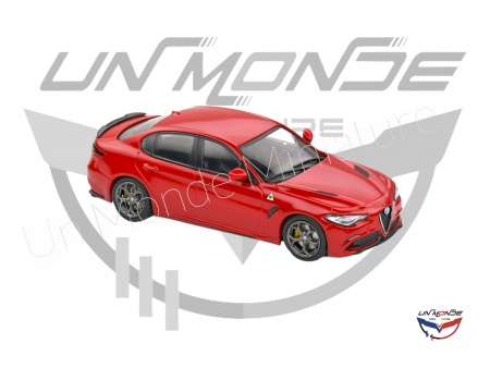 Alfa Romeo Giulia Quadrifoglio Red 2019