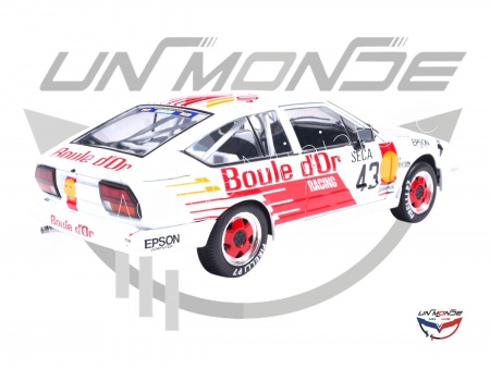 Alfa Romeo GTV6 #43 B.DE DRYVER - F-X BOUCHER - L.BOUCHER 1985 White