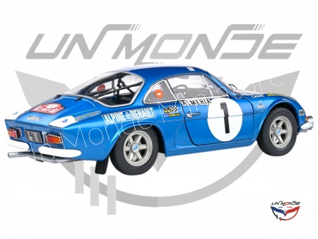 Alpine A110 1600S #1 THERIER-ROURE 1972 Blue