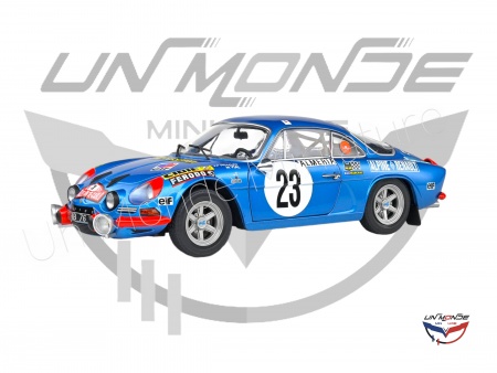 Alpine A110 1600S #23 NICOLAS/VIAL 1972 Blue