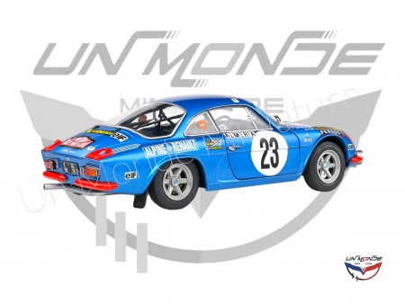 Alpine A110 1600S #23 NICOLAS/VIAL 1972 Blue