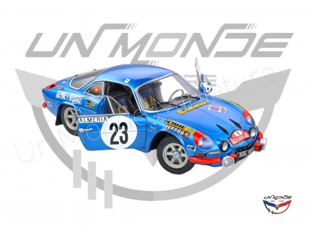 Alpine A110 1600S #23 NICOLAS/VIAL 1972 Blue