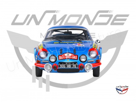 Alpine A110 1600S #23 NICOLAS/VIAL 1972 Blue