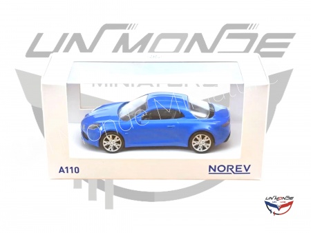 Alpine A110 2017 Alpina Blue Jet-Car