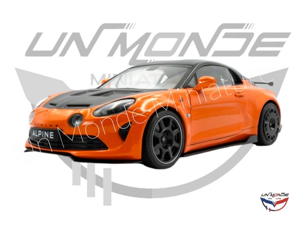 Alpine A110 2024 Radicale Orange Cobalt