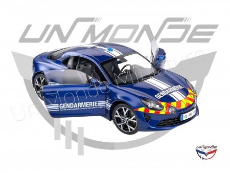 Alpine A110 Gendarmerie 2023 Blue