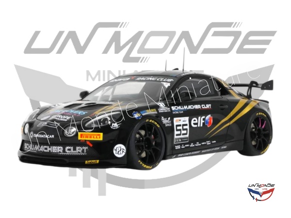 Alpine A110 GT4 EVO P.HUTEAU-L.HURGON GT4 2024 Black