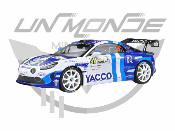 Alpine A110 rally WRC Monza 2020