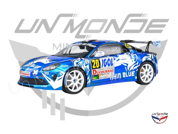 Alpine A110 Rallye #20 Blue 2021