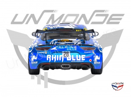 Alpine A110 Rallye #20 Blue 2021