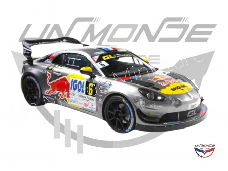 Alpine A110 RGT+ #6 S.LOEB/L.GODEY 2024 Grey