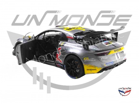 Alpine A110 RGT+ #6 S.LOEB/L.GODEY 2024 Grey