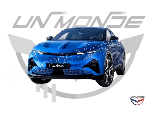 Alpine A390 GTS 2026 Alpine Vision Blue and Black