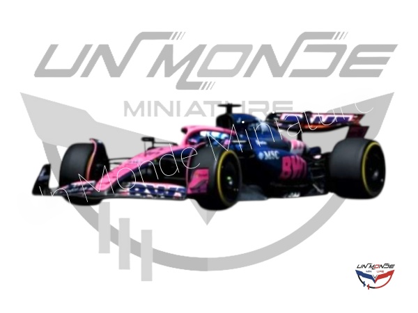 Alpine A525 P.GASLY #10 2025 Blue