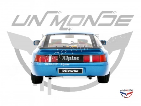 Alpine GTA V6 Turbo 488 1990 Blue Alpine Metal