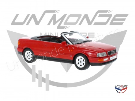 Audi Cabriolet 1991 Red