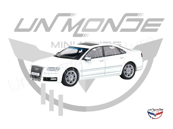 Audi S8 D3 White 2010