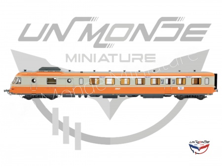 Autorail Diesel RGP I Avec Remorque livr&eacute;e Alpazur SNCF DCC Sound