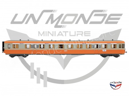 Autorail Diesel RGP I Avec Remorque livr&eacute;e Alpazur SNCF DCC Sound
