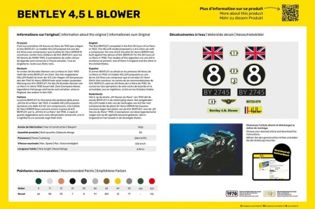 Bentley 4,5 Litres Blower