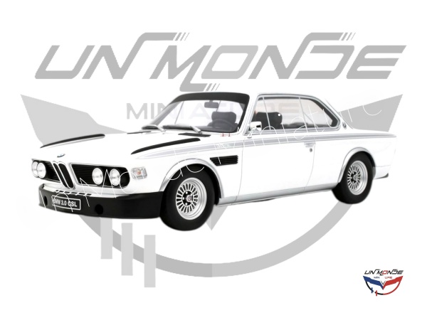 BMW 3,0 CSL 1972 Chamonix White