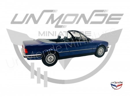 BMW 325i E30 Cabriolet Metallic Blue