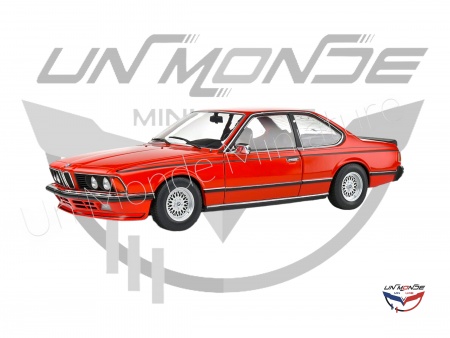 BMW 635 CSI E24 1984 Red