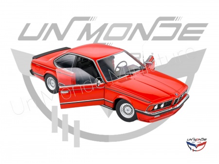 BMW 635 CSI E24 1984 Red