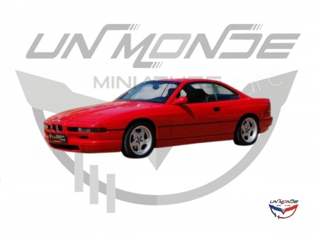 BMW 850 CSI 1990 Brillant Red
