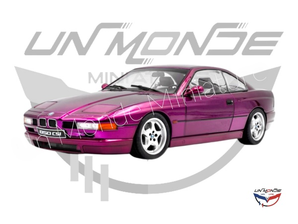 BMW 850 E31 CSI Daytona 1991 Violet