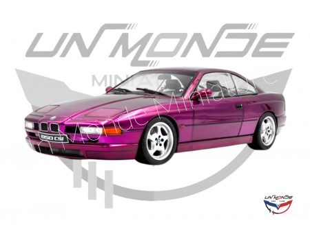 BMW 850 E31 CSI Daytona 1991 Violet