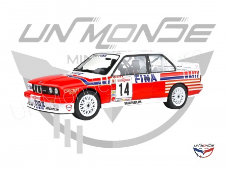 BMW E30 M3 White #14 DUEZ