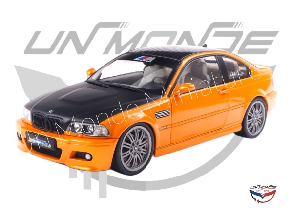 BMW E46 M3 Coupe SOLIDO WORKS 2000 Orange
