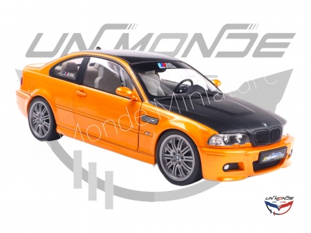 BMW E46 M3 Coupe SOLIDO WORKS 2000 Orange
