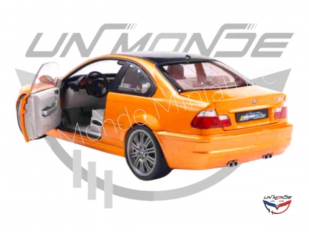 BMW E46 M3 Coupe SOLIDO WORKS 2000 Orange