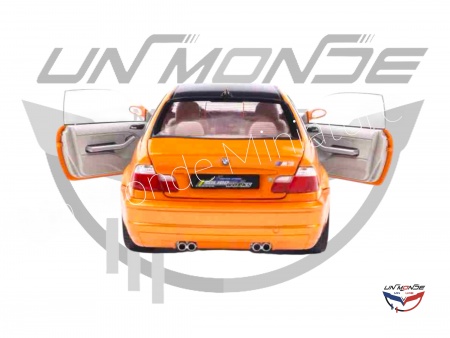 BMW E46 M3 Coupe SOLIDO WORKS 2000 Orange