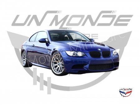 BMW E92 M3 Interlagos 2007 Blue Metallic
