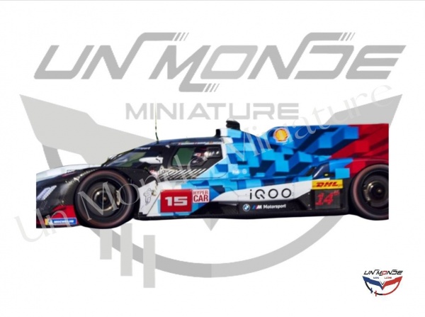 BMW M Hybrid V8 LMDh MAGNUSSEN/MARCIELLO/VANTHOOR #15 Camouflage