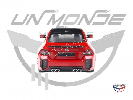 BMW M2G87 Performance Parts Toronto 2024 Red Metallised