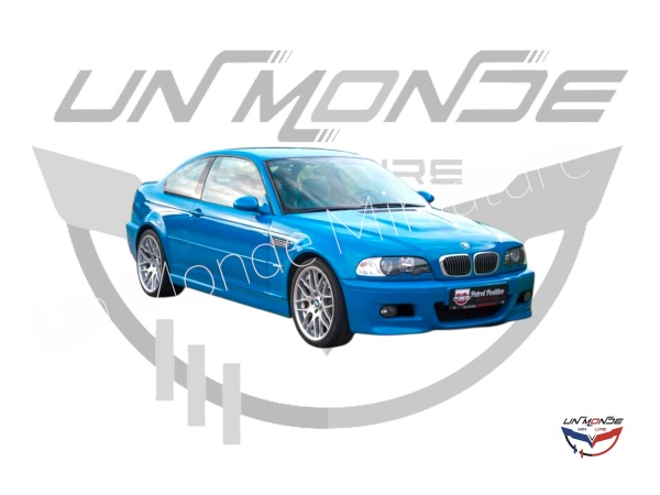 BMW M3 Coupe Laguna Seca 2000 Blue