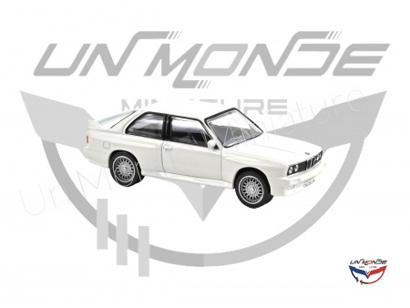 BMW M3 E30 1986 White Jet-Car