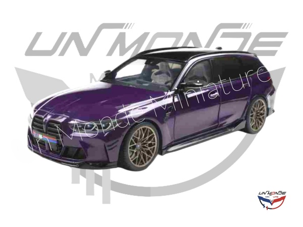 BMW M3 G81 Touring With Performance Parts Twilight 2024 Purple Pearl Metallic