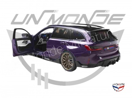 BMW M3 G81 Touring With Performance Parts Twilight 2024 Purple Pearl Metallic